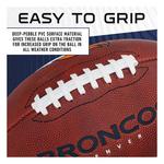 Franklin Sports NFL Denver Broncos Youth Junior Size Football - Thumbnail 5 of 6