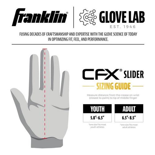 Youth Franklin CFX PRT Protective Baserunning Sliding Glove - Primary Image