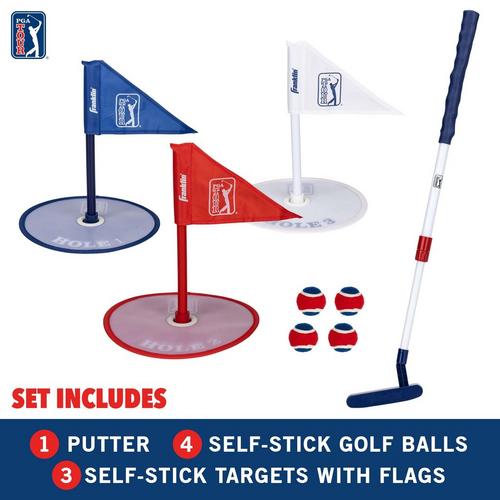 Franklin Sports PGA TOUR Putt N Stick Mini GolfSet - Primary Image
