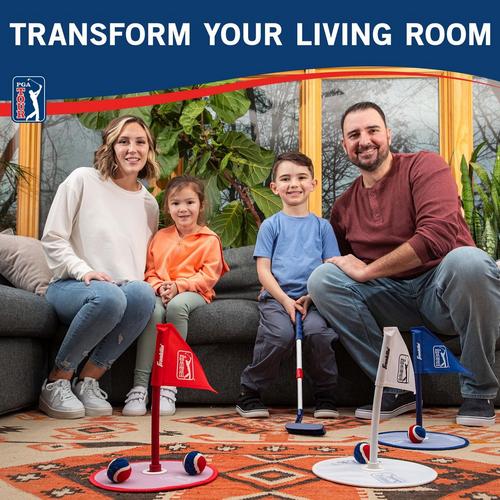 Franklin Sports PGA TOUR Putt N Stick Mini GolfSet - Primary Image