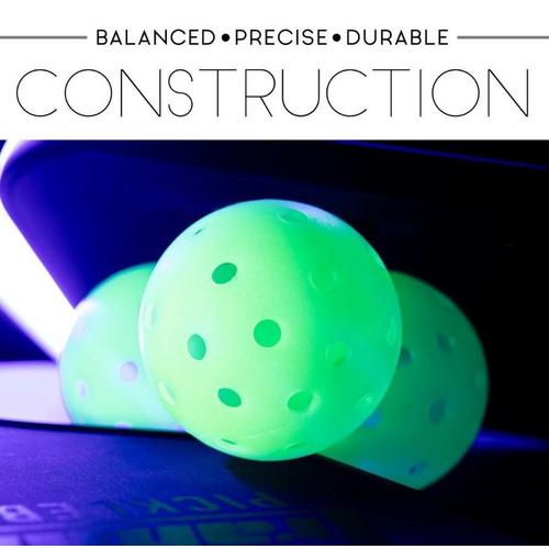 Franklin Glow-in-the Dark Outdoor Pickleballs- 12 Pack - Primary Image