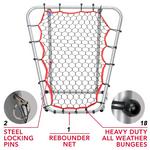 Franklin Sports Portable Basketball Rebounder Net - Thumbnail 2 of 8