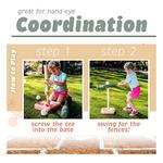 Franklin Sports USA Softball Fold Away Softball Tee - Thumbnail 7 of 14