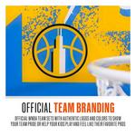Franklin Sports WNBA Chicago Sky Over the Door Basketball Hoop - Thumbnail 6 of 16