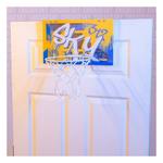 Franklin Sports WNBA Chicago Sky Over the Door Basketball Hoop - Thumbnail 12 of 16