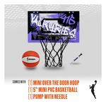Franklin Sports WNBA Golden State Valkyries Over the Door Basketball Hoop - Thumbnail 2 of 16