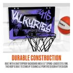 Franklin Sports WNBA Golden State Valkyries Over the Door Basketball Hoop - Thumbnail 7 of 16