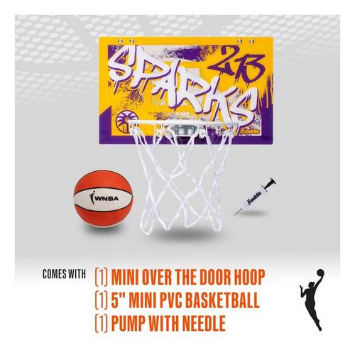 Franklin Sports WNBA LA Sparks Over the Door Basketball Hoop - Primary Image