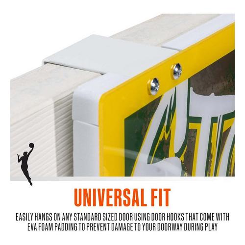 Franklin Sports WNBA Seattle Storm Over the Door Basketball Hoop - Primary Image