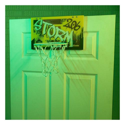 Franklin Sports WNBA Seattle Storm Over the Door Basketball Hoop - Primary Image