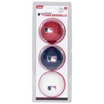 Franklin MLB 70MM Foam Baseball - 3 Pack - Thumbnail 2 of 11