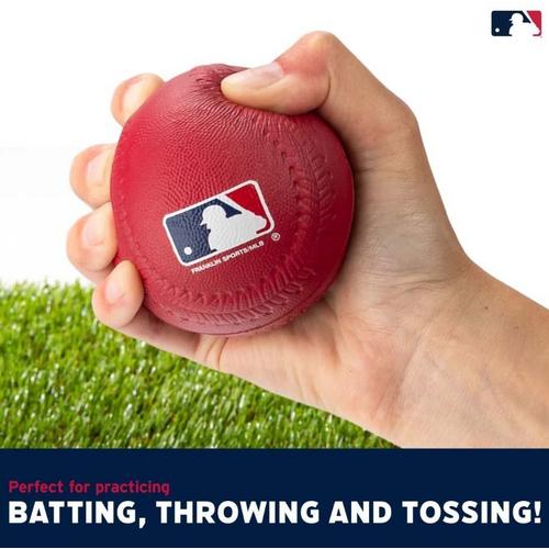 Franklin MLB 70MM Foam Baseball - 3 Pack - Primary Image
