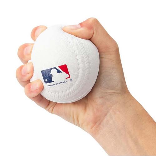 Franklin MLB 70MM Foam Baseball - 3 Pack - Primary Image