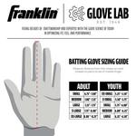 Youth Franklin Sports MLB Powerstrap Infinite Series Baseball Batting Gloves - Thumbnail 8 of 27