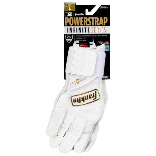 Youth Franklin Sports MLB Powerstrap Infinite Series Baseball Batting Gloves - Primary Image