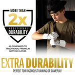 Youth Franklin Sports MLB Powerstrap Infinite Series Baseball Batting Gloves - Thumbnail 21 of 27