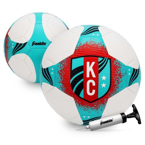 Franklin NWSL Kansas City Current Soccer Ball w/Pump - Primary Image