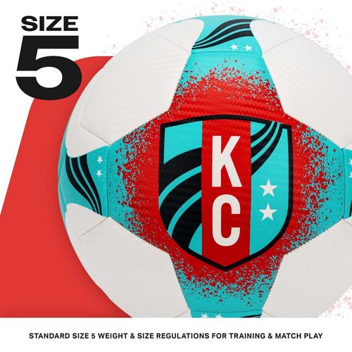 Franklin NWSL Kansas City Current Soccer Ball w/Pump - Primary Image