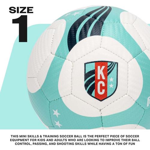 Franklin NWSL Kansas City Current Soccer Ball w/Pump - Primary Image