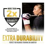 Women's Franklin Powerstrap Infinite Series Softball Batting Gloves - Thumbnail 3 of 8