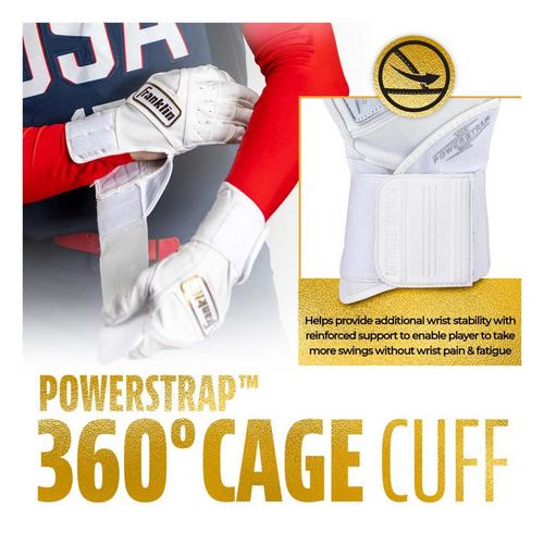 Women's Franklin Powerstrap Infinite Series Softball Batting Gloves - Primary Image