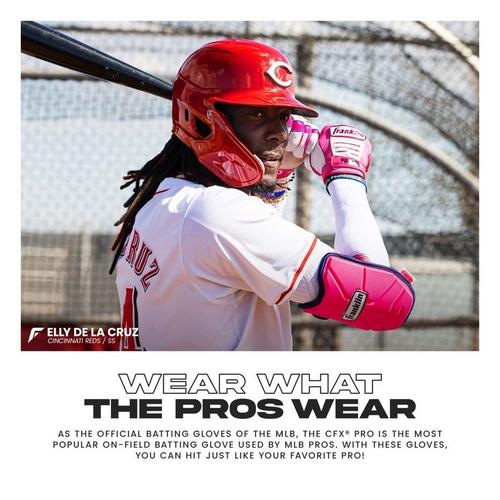 Youth Franklin MLB CFX(R) Pro Baseball Batting Gloves - Primary Image