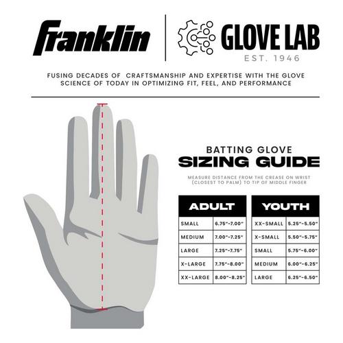 Youth Franklin MLB CFX(R) Pro Baseball Batting Gloves - Primary Image