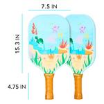 Franklin Sports Rockstar Youth Pickleball Sealife Paddle - Thumbnail 6 of 7