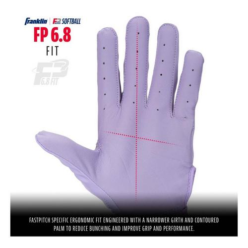 Women's Franklin Sports USA Softball Batting Gloves - Primary Image
