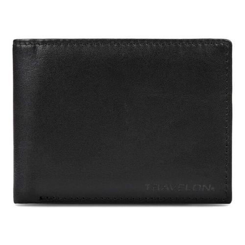Travelon RFID Leather Billfold Wallet - Primary Image