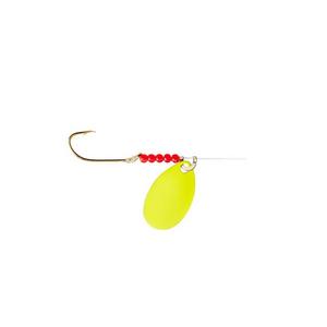 Chartreuse - Little Joe Red Devil Single Hook Spinner