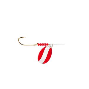 Red White - Little Joe Red Devil Single Hook Spinner