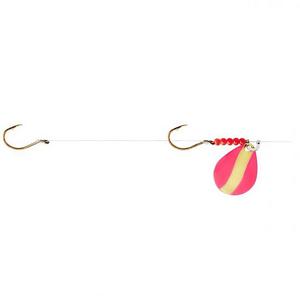 Pink Gold - Little Joe Red Devil 2-Hook Crawler Harness