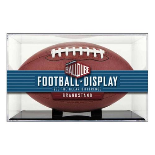 Ballqube Football Grandstand Display Case - Primary Image