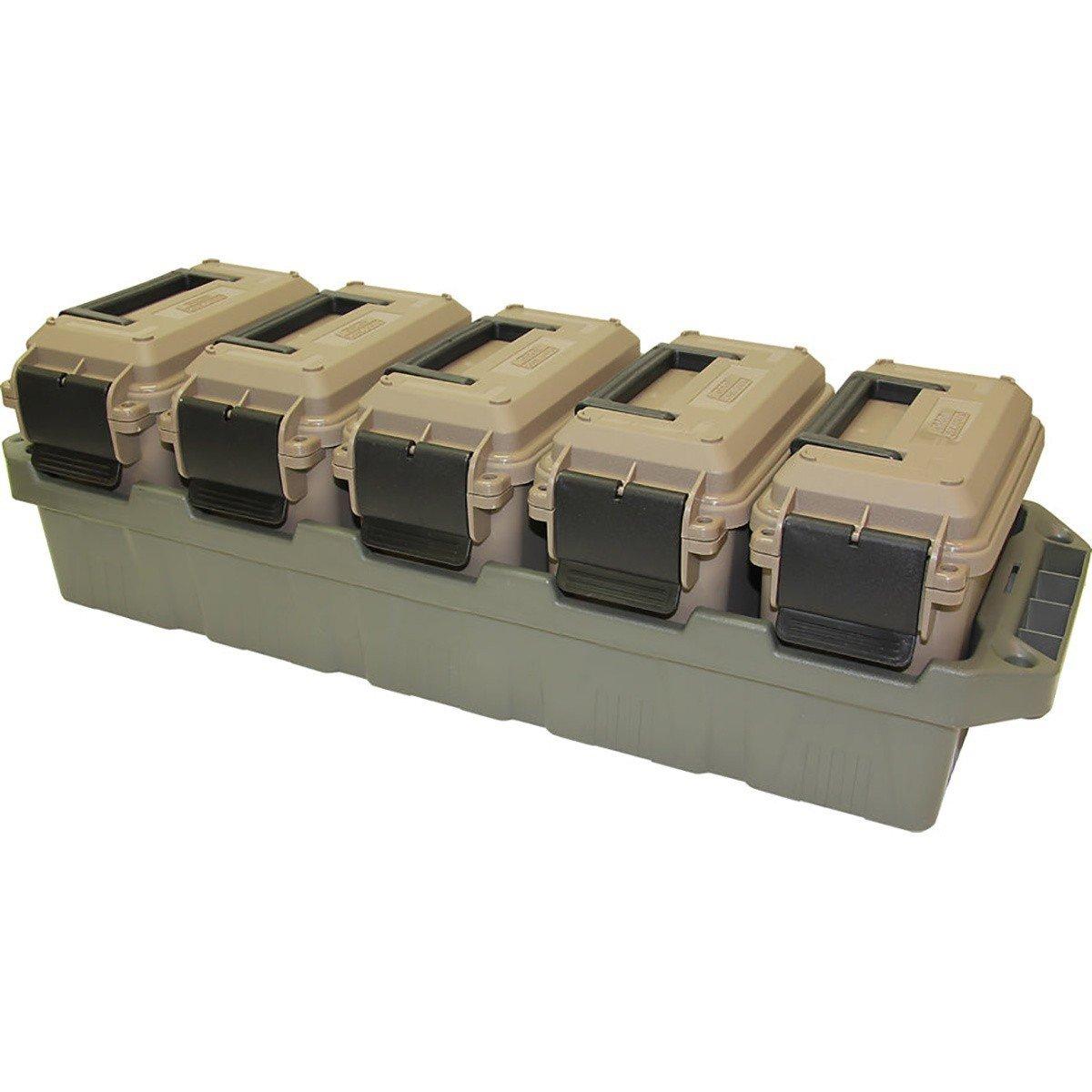 MTM Case Gard 5-Can Ammo Crate Mini - MTM Case-Gard