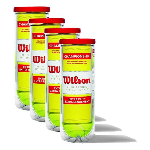 Wilson Championship Extra Duty Tennis Balls - 4 Pack - Primary Image