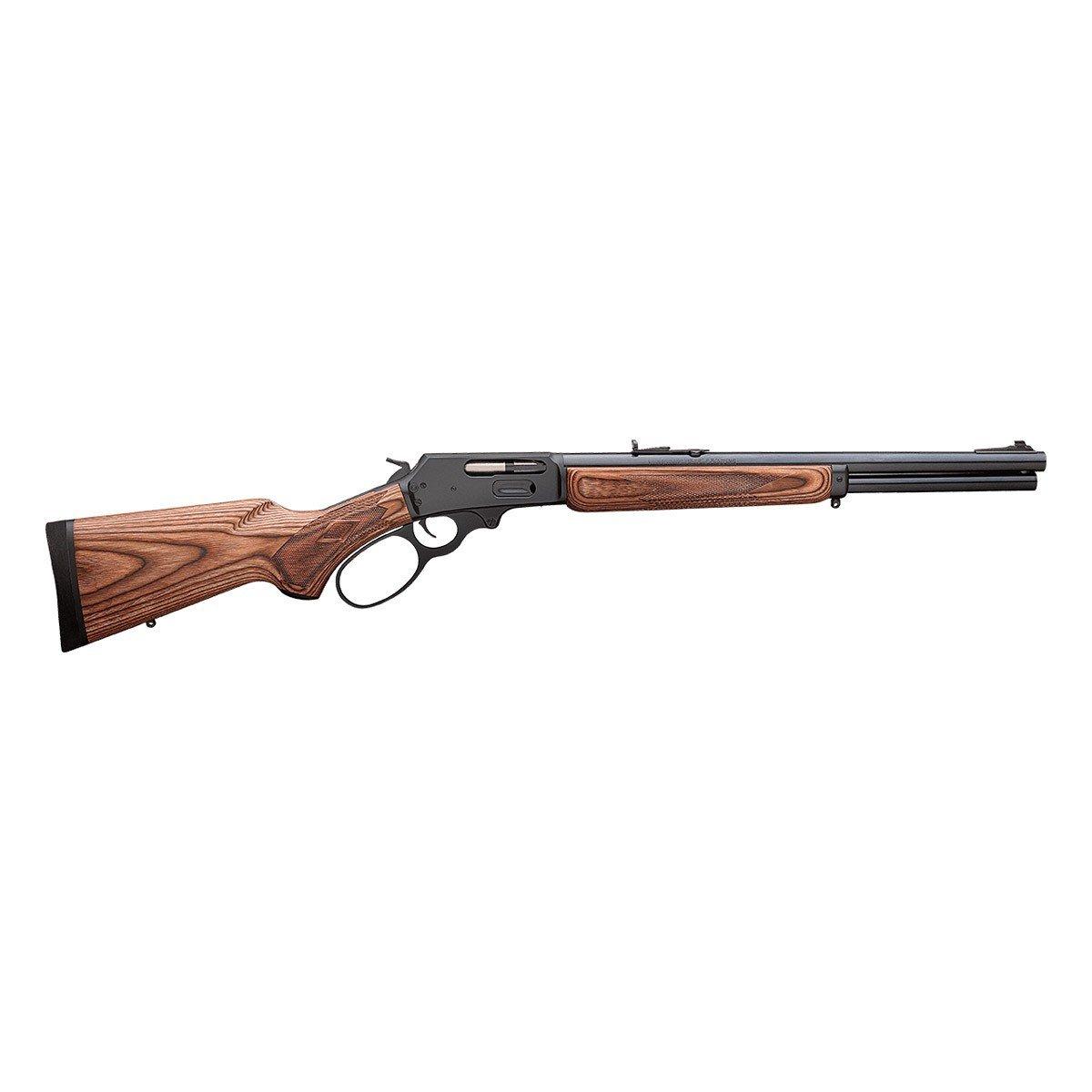 aa no mfr Marlin 1895 Guide Big Loop Lever 45-70 Government 18.5" 5+1 Laminate Brown Stk Blued Rifle 70456 - Marlin Firearms