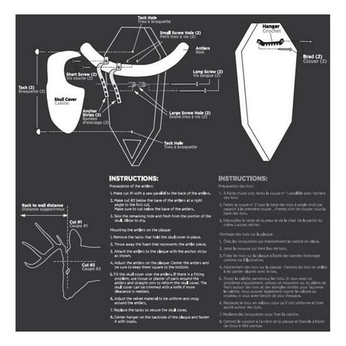Allen Antler Mounting Kit - Primary Image