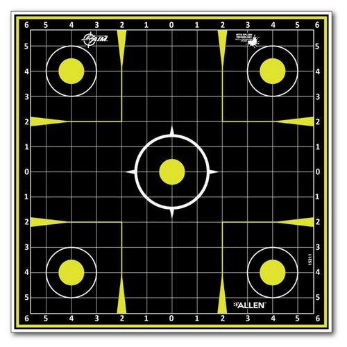 Allen EZ-Aim Non-Adhesive Splash Target 12 Pack - Primary Image