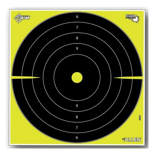 Allen EZ-Aim Non-Adhesive Splash Targets 12 Pack Yellow - Primary Image