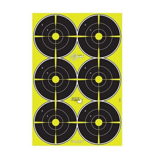 Allen Ez Aim Splash Reactive Paper Targets 100 Pack - Primary Image