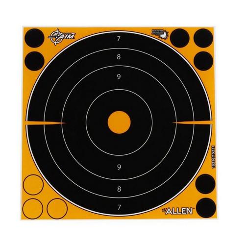 Allen EZ-Aim Adhesive Splash Bullseye Target 6 Pack - Primary Image