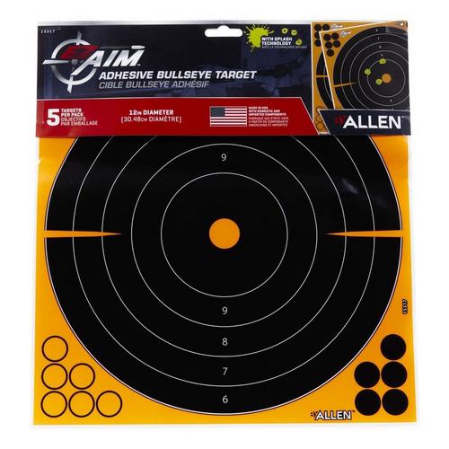 Allen EZ Aim Adhesive Splash Reactive 12" Targets - Primary Image