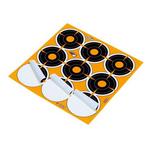 EZ Aim Adhesive Splash Reactive Paper Shooting Targets - 12 Pack - Thumbnail 2 of 3
