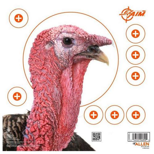 Allen EZ-Aim Four Color Turkey Target - Primary Image