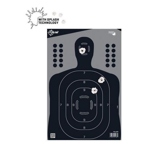Allen Ez Aim Adhesive Silhouette Reactive Paper Targets 100 Pack - Primary Image