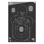 Allen Ez Aim Non-Adhesive Silhouette Reactive Paper Targets 100 Pack - Thumbnail 1 of 3