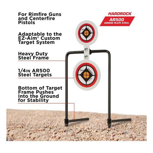 Allen EZ Aim Hardrock AR500 Spinner Circle Target