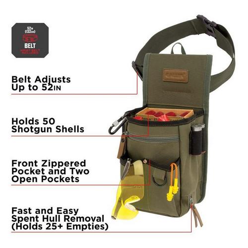 Allen Triumph Rip-Stop Double Compartment Shell Bag and 52" Waist Belt - Primary Image