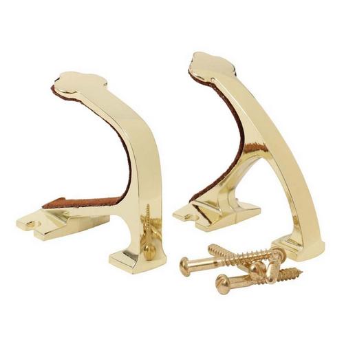 Allen Brass Wall Gun Hangers - Primary Image